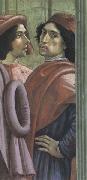 Detail from Saint Francis Restoring a Child to Life Domenico Ghirlandaio